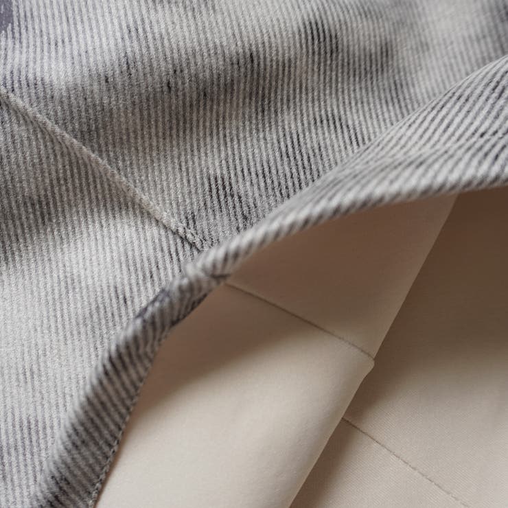 ウエストギャザーゴム内側紐サイズ調整あり マーブル調ワイドパンツ ボトムス | SELECT LEVERY  | 詳細画像41 