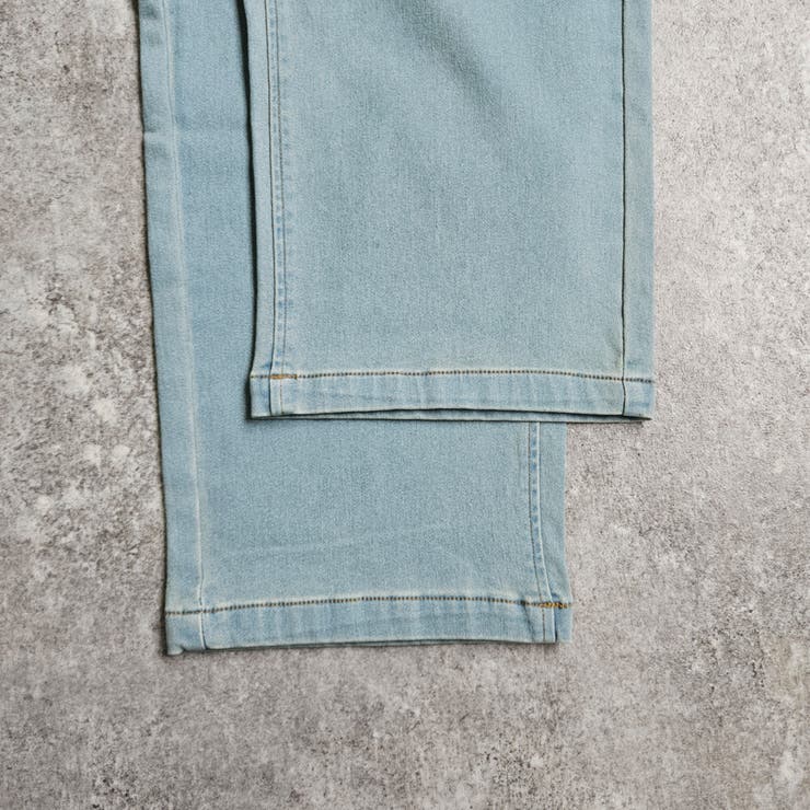 裏起毛ワイドパンツ デニム ストレッチ ボトムス 秋冬 | SELECT LEVERY  | 詳細画像34 