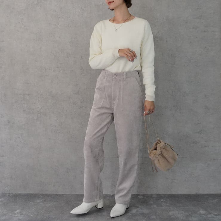 コーデュロイベイカーパンツ コール天 ワイドパンツ | SELECT LEVERY  | 詳細画像2 