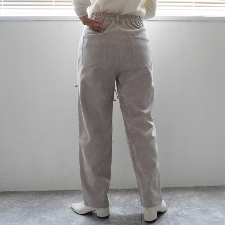 コーデュロイベイカーパンツ コール天 ワイドパンツ | SELECT LEVERY  | 詳細画像4 