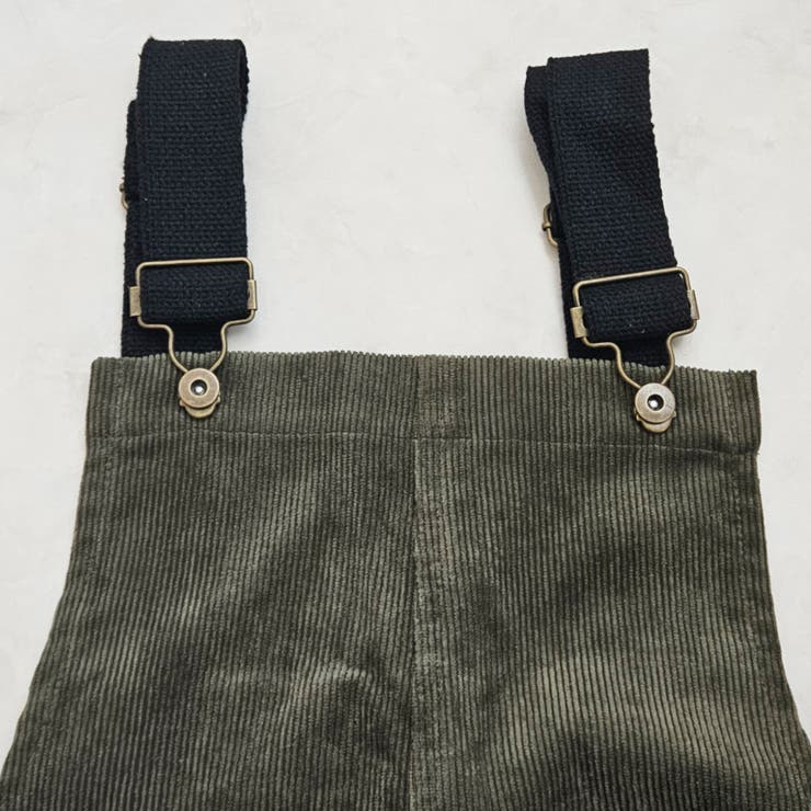 コーデュロイサロペット オーバーオール オールインワン ワイドパンツ 秋冬 | SELECT LEVERY  | 詳細画像23 