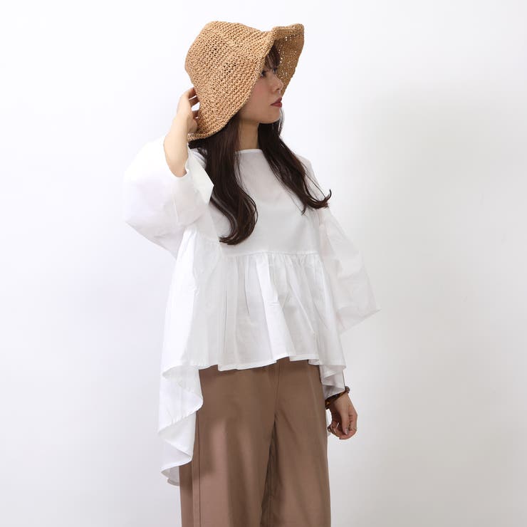 ストローハット 麦わら帽子 ワイヤー ハット 帽子 日焼け対策 服飾雑貨 | SELECT LEVERY  | 詳細画像13 