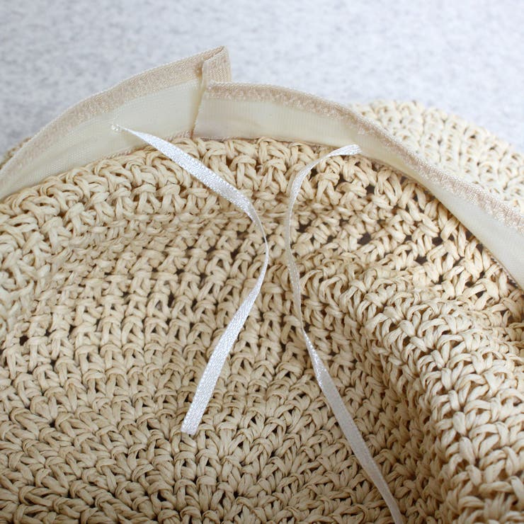 リボン付き ストローハット 麦わら帽子 ハット 帽子 日焼け対策 服飾雑貨 | SELECT LEVERY  | 詳細画像11 