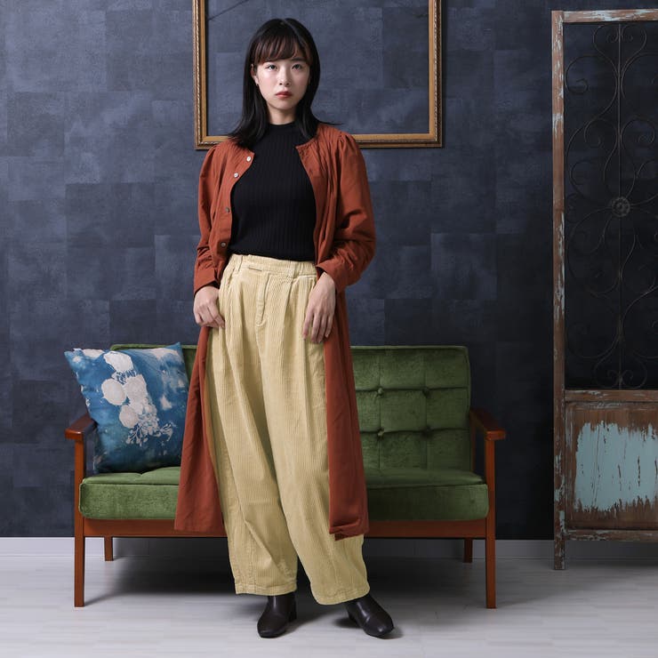 秋冬 太コール サーカスパンツ | SELECT LEVERY  | 詳細画像2 