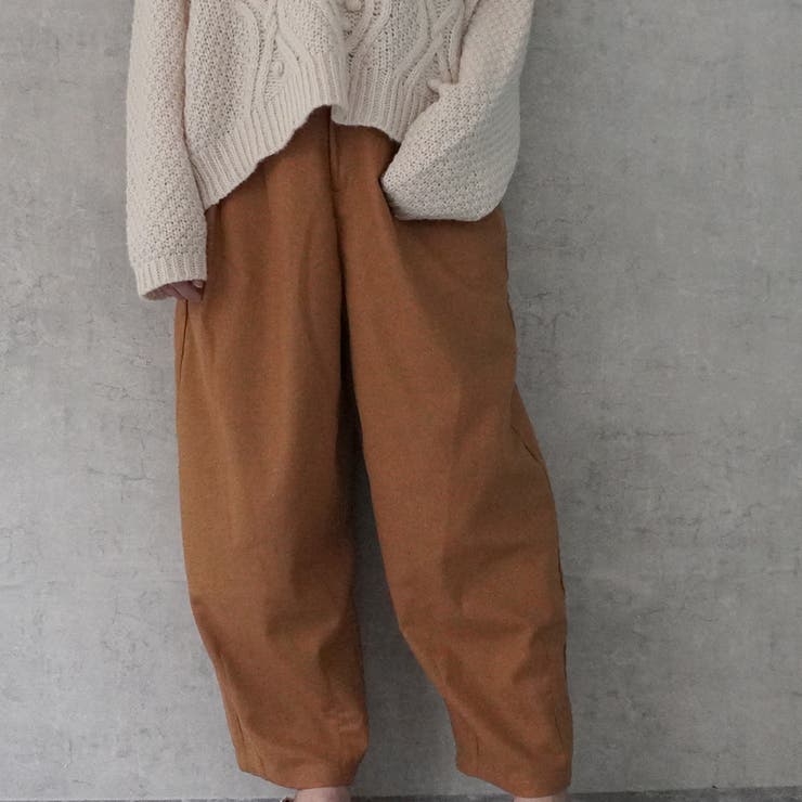 ライトメルトン サーカスパンツ メルトン パンツ チェック ボトムス  | SELECT LEVERY  | 詳細画像11 