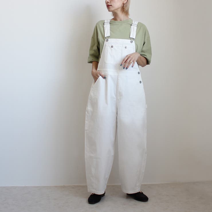 ホワイト | サーカス サロペット サーカスパンツ オーバーオール オールシーズン | SELECT LEVERY 