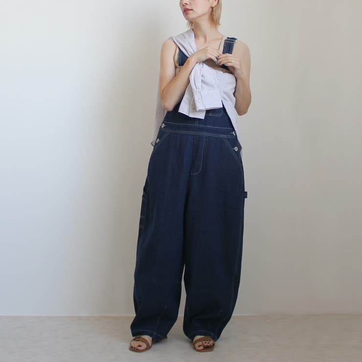 ワンウォッシュ | サーカス サロペット サーカスパンツ オーバーオール オールシーズン | SELECT LEVERY 