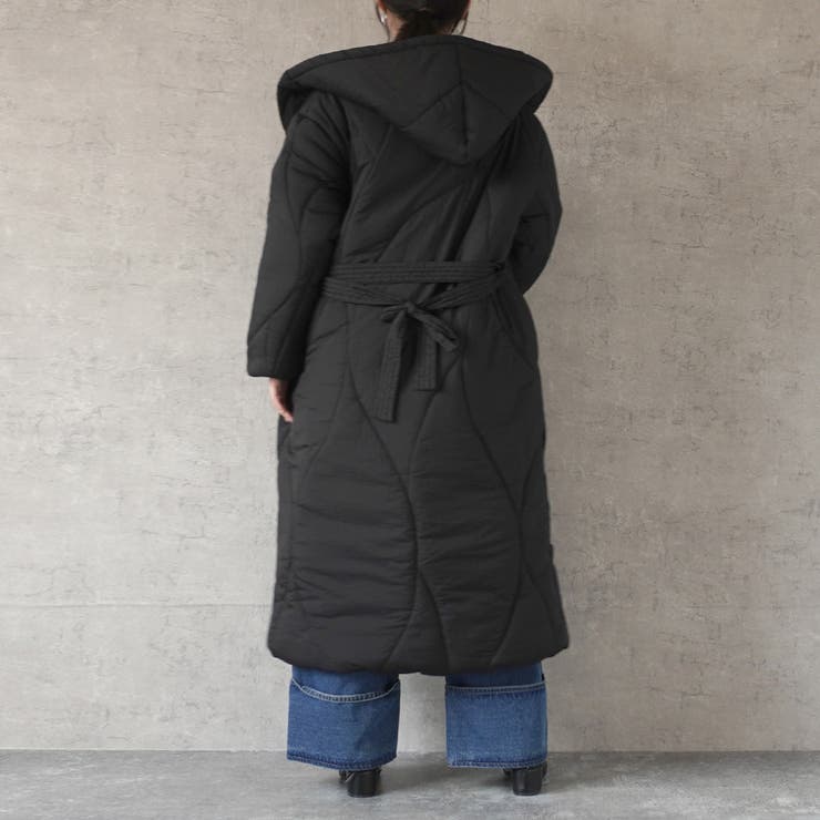 ウェーブステッチパデットコート アウター 長袖 防寒 秋冬 | SELECT LEVERY  | 詳細画像25 