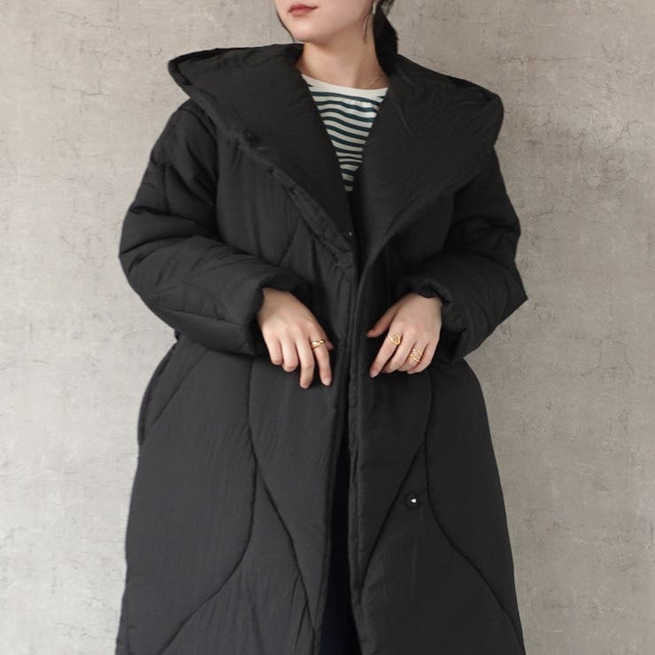 ウェーブステッチパデットコート アウター 長袖 防寒 秋冬 | SELECT LEVERY  | 詳細画像22 