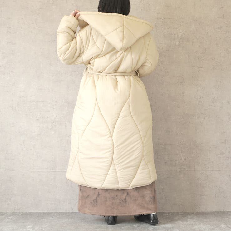 ウェーブステッチパデットコート アウター 長袖 防寒 秋冬 | SELECT LEVERY  | 詳細画像8 