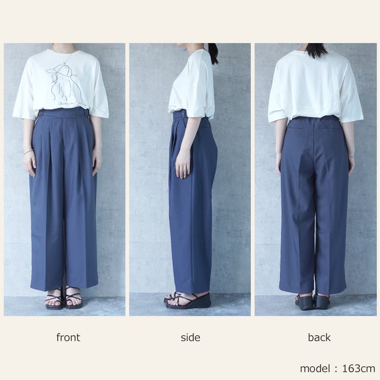 TRグルカスラックスパンツ ワイドパンツ ボトムス ロングシーズン 春夏 秋 | SELECT LEVERY  | 詳細画像21 