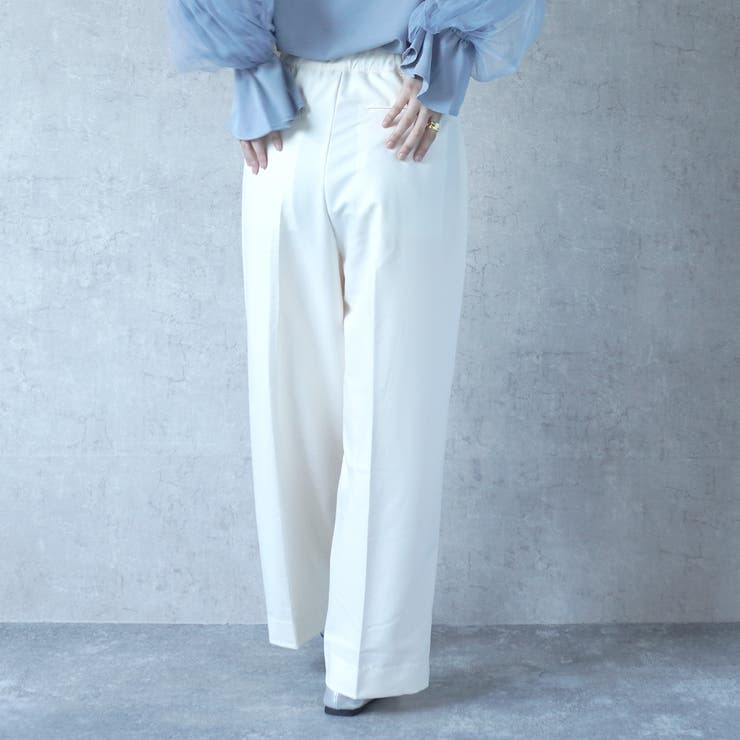 TRグルカスラックスパンツ ワイドパンツ ボトムス ロングシーズン 春夏 秋 | SELECT LEVERY  | 詳細画像4 