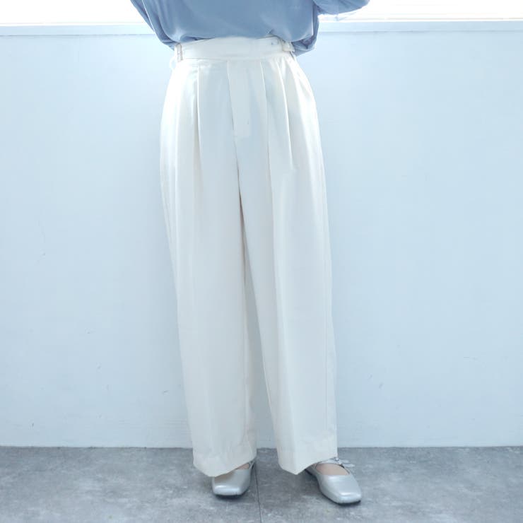 TRグルカスラックスパンツ ワイドパンツ ボトムス ロングシーズン 春夏 秋 | SELECT LEVERY  | 詳細画像7 