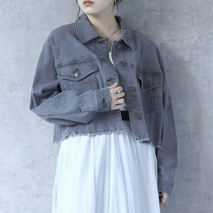 サードリメイクデニムジャケット Gジャン ロングシーズン[品番：STSW0001282]｜SELECT LEVERY  （セレクトリベリー）のレディースファッション通販｜SHOPLIST（ショップリスト）