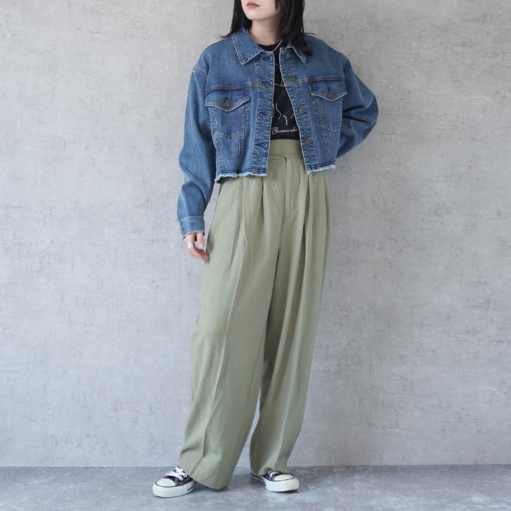 サードリメイクデニムジャケット Gジャン ロングシーズン[品番：STSW0001282]｜SELECT LEVERY  （セレクトリベリー）のレディースファッション通販｜SHOPLIST（ショップリスト）