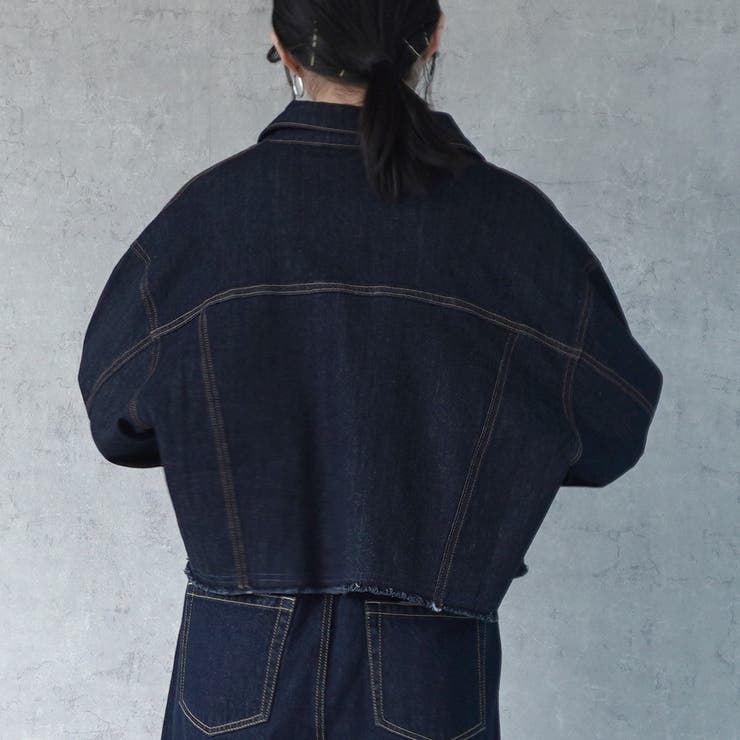 サードリメイクデニムジャケット Gジャン ロングシーズン[品番：STSW0001282]｜SELECT LEVERY  （セレクトリベリー）のレディースファッション通販｜SHOPLIST（ショップリスト）