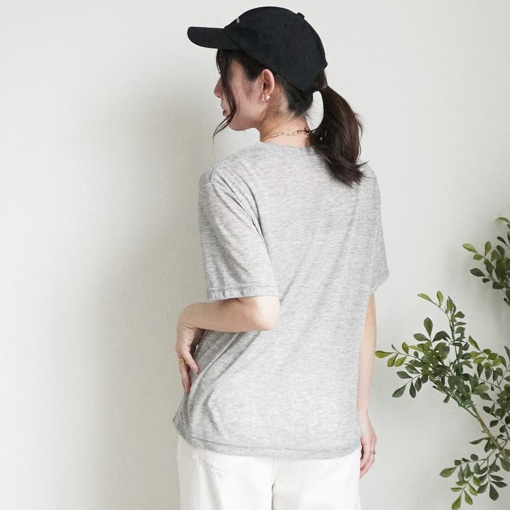 シアーロゴTシャツ シアーニット プルオーバー | SELECT LEVERY  | 詳細画像13 