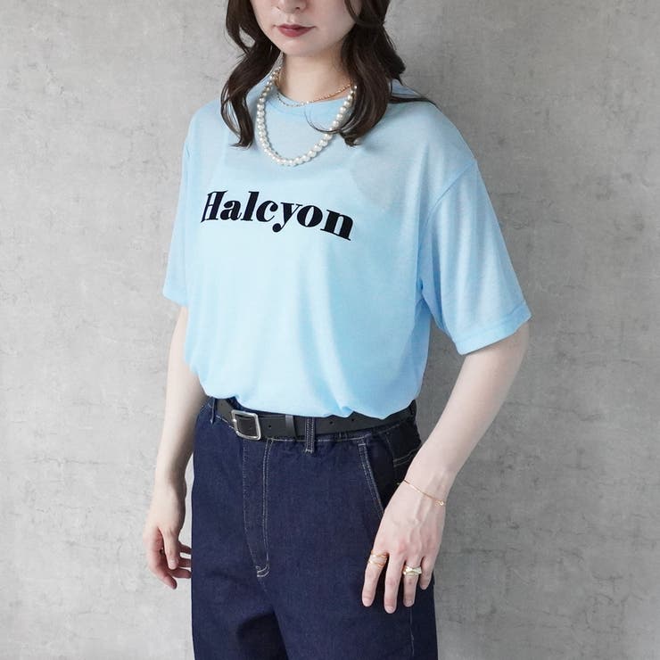 シアーロゴTシャツ シアーニット プルオーバー | SELECT LEVERY  | 詳細画像9 