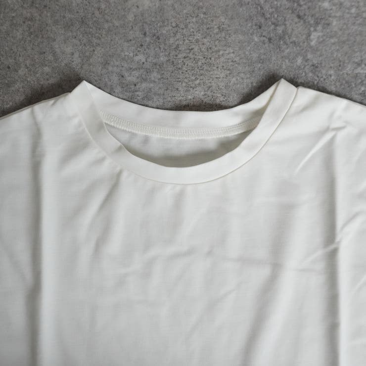 シルクタッチ接触冷感異素材ペプラムバルーンTシャツ ノースリーブTシャツ | SELECT LEVERY  | 詳細画像17 