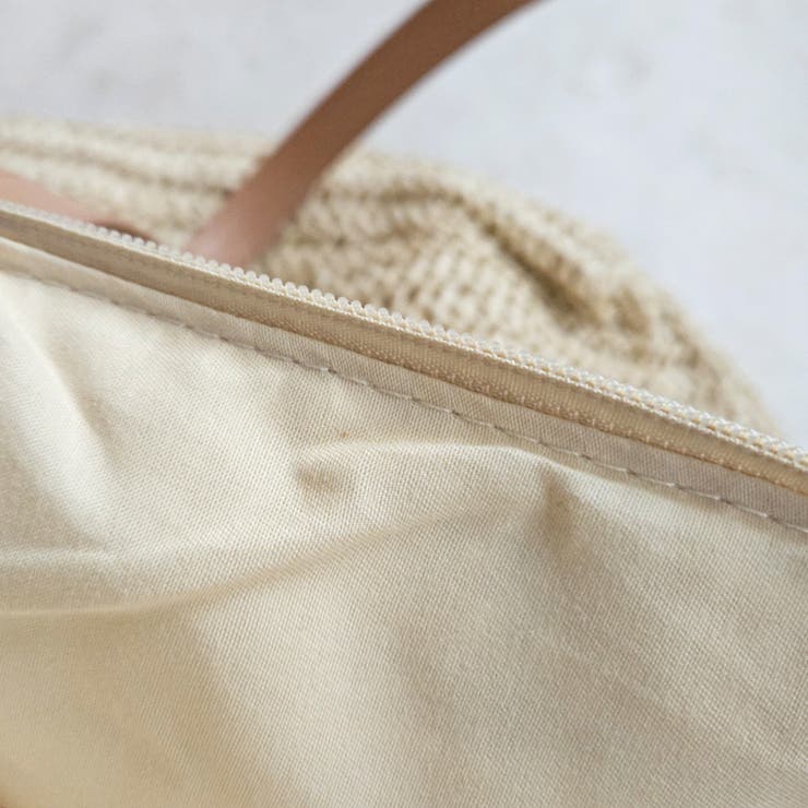 ファスナー付きバッグ カゴトートバッグ ハンドバッグ 肩掛け | SELECT LEVERY  | 詳細画像19 