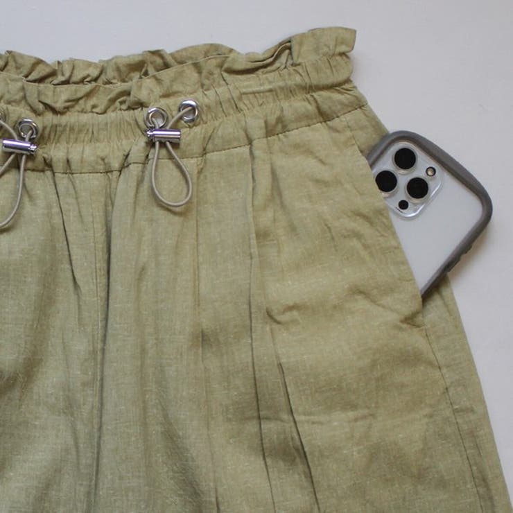 ドロストリネンワイドパンツ | SELECT LEVERY  | 詳細画像22 