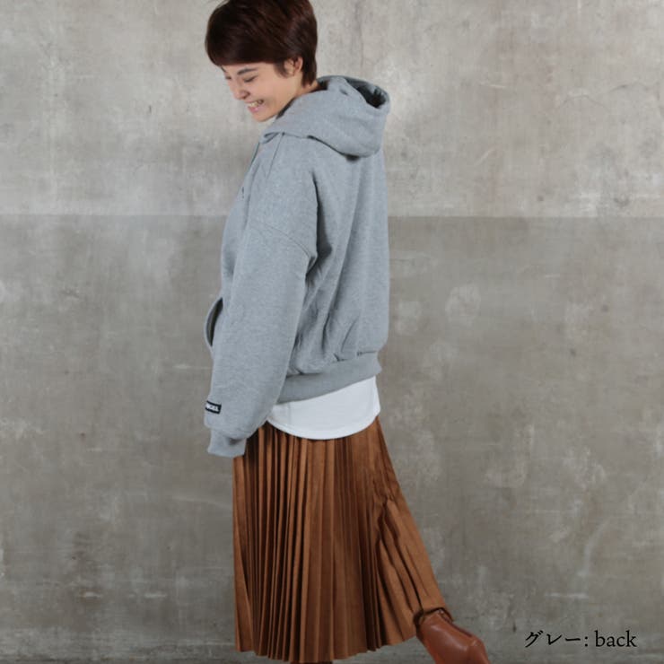 パーカー レディース 裏起毛 | CLOVERDEPOT | 詳細画像12 