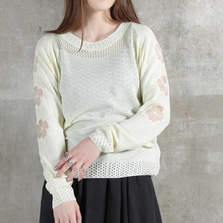 ニット 透かし編み レディース | CLOVERDEPOT | 詳細画像39 