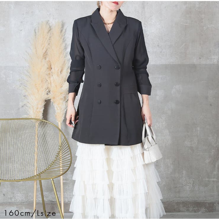 ジャケット 袖シースルー レディース | CLOVERDEPOT | 詳細画像13 