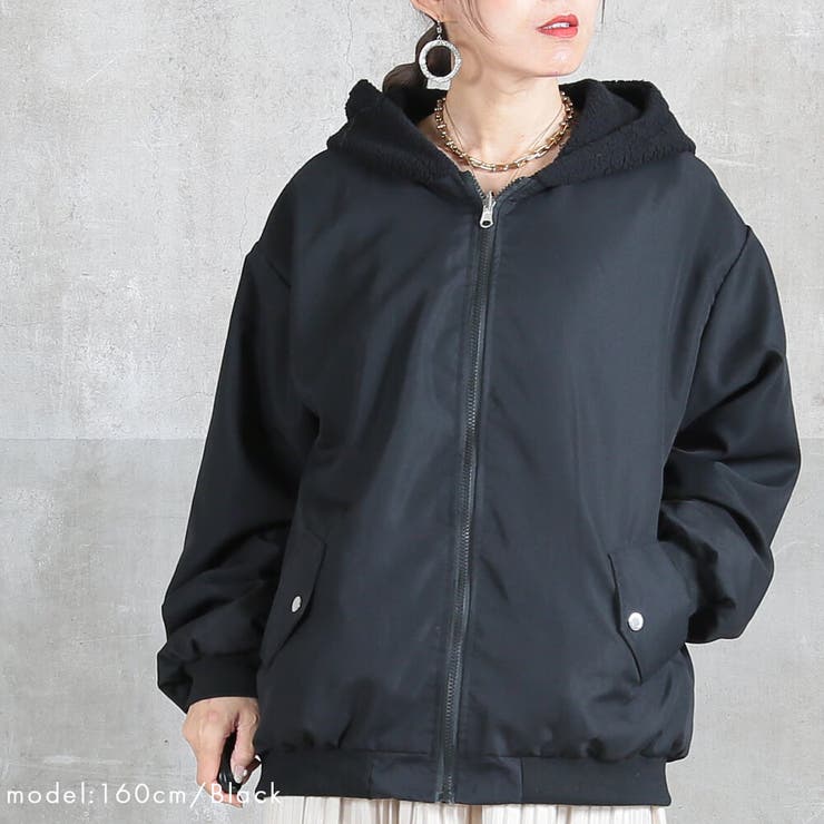 リバーシブルジャケット レディース 長袖 | CLOVERDEPOT | 詳細画像9 