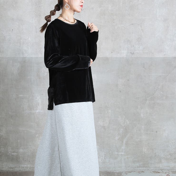 ベロアトップス 長袖 トップス | CLOVERDEPOT | 詳細画像12 