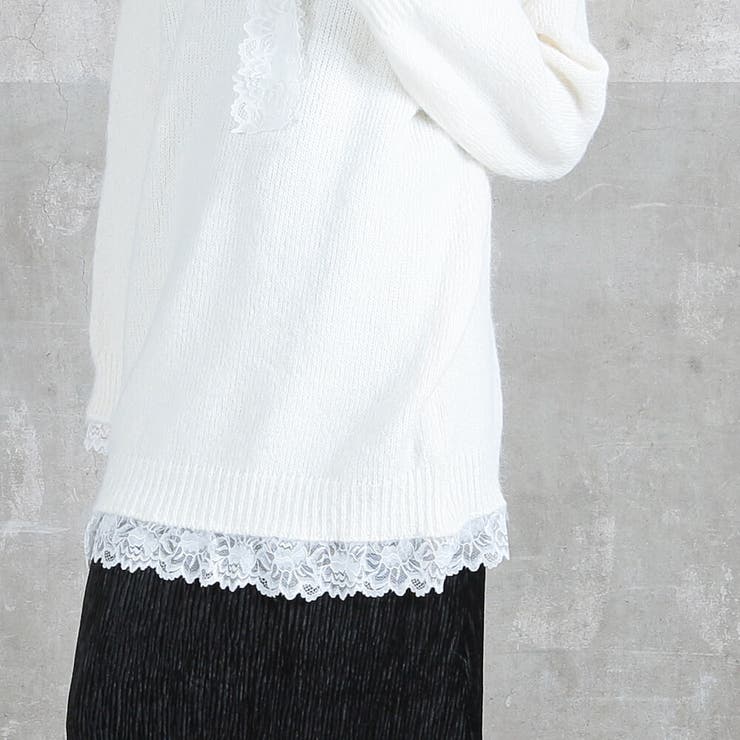 ニット レディース レイヤード風 | CLOVERDEPOT | 詳細画像15 