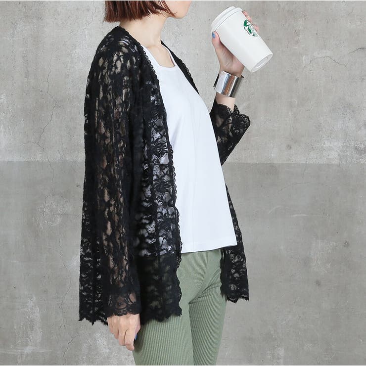 カーディガン レディース レース | CLOVERDEPOT | 詳細画像3 