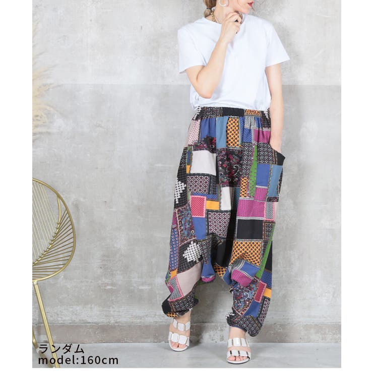 SPT サルエルパンツ レディース SPTリラックスイージーショート