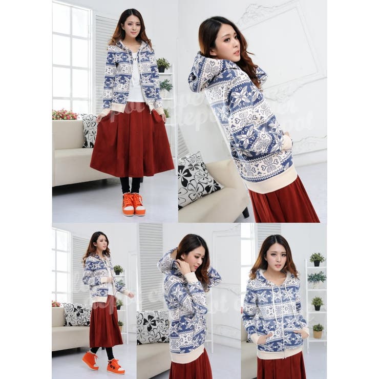 【 秋冬】暖か フード付き | CLOVERDEPOT | 詳細画像6 