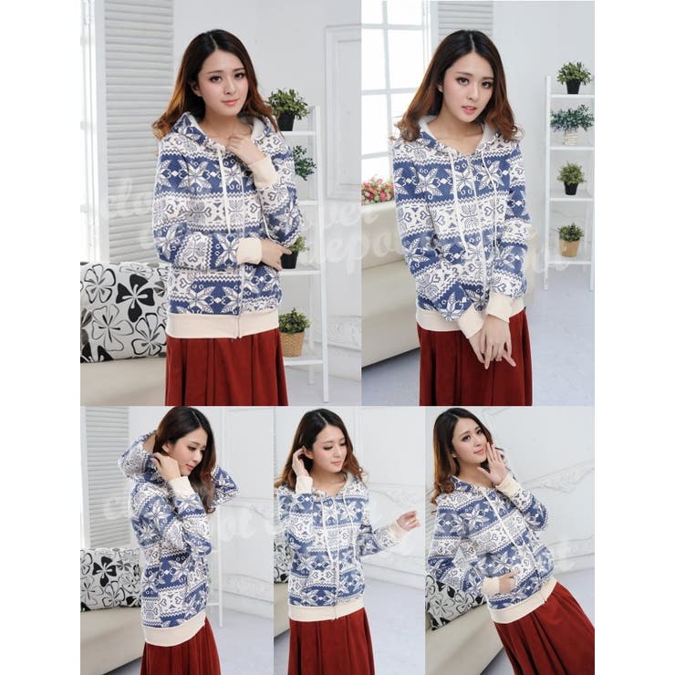 【 秋冬】暖か フード付き | CLOVERDEPOT | 詳細画像8 