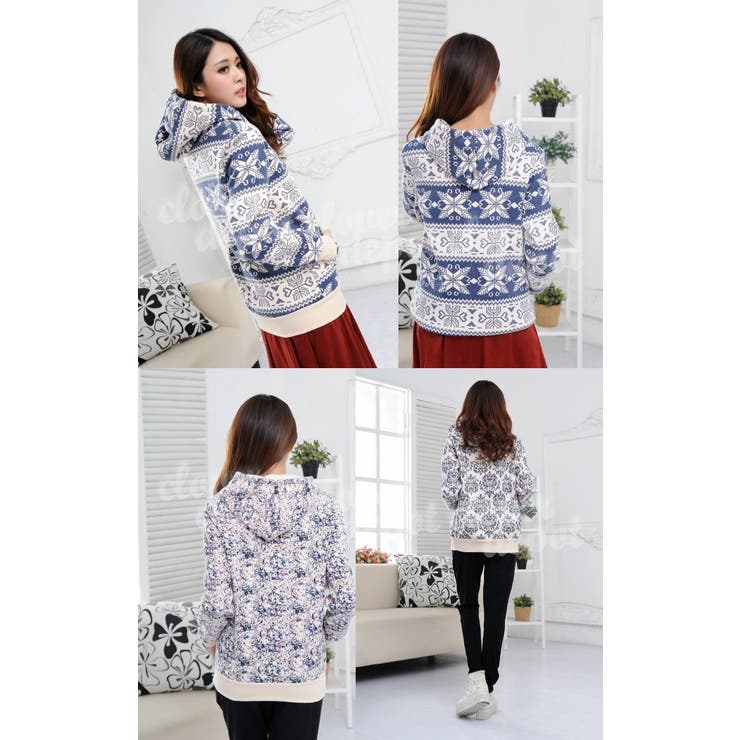 【 秋冬】暖か フード付き | CLOVERDEPOT | 詳細画像9 