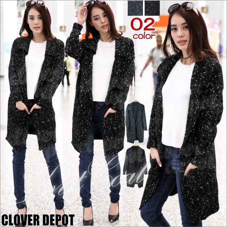 ロング コーディガン チェスターコート | CLOVERDEPOT | 詳細画像10 