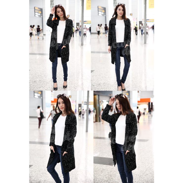 ロング コーディガン チェスターコート | CLOVERDEPOT | 詳細画像7 