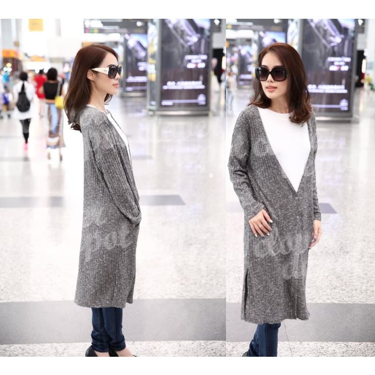 コーディガン ロング ニットコート | CLOVERDEPOT | 詳細画像9 