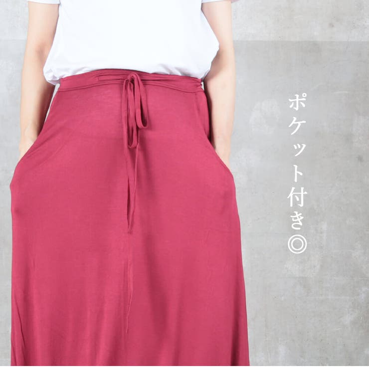 計算されたフレア感でスタイルカバー♪ 裾変形 ロング | CLOVERDEPOT | 詳細画像9 