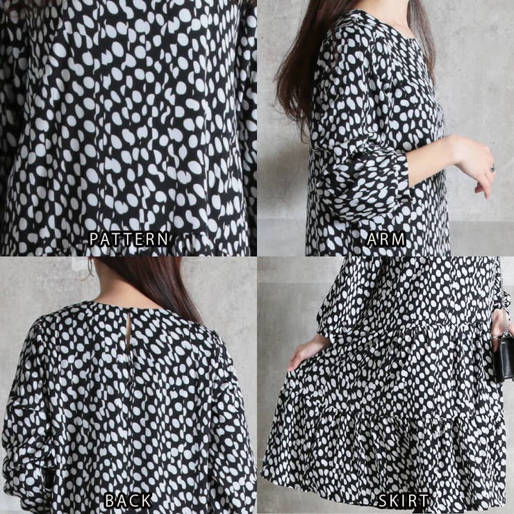 ドット ティアード ワンピース | CLOVERDEPOT | 詳細画像16 