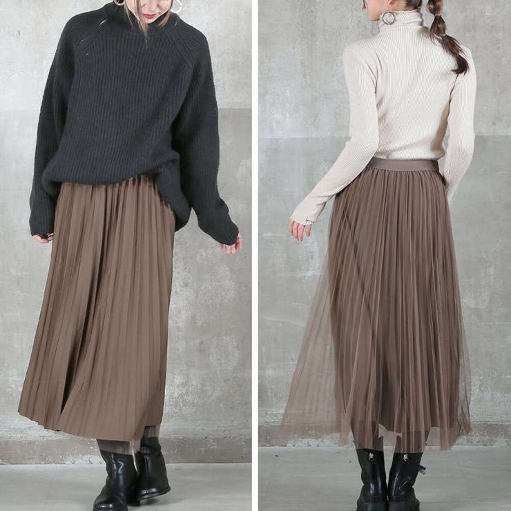 チュールスカート プリーツスカート スカート | CLOVERDEPOT | 詳細画像12 