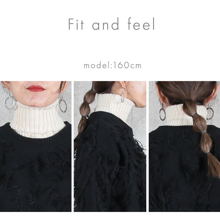 つけ襟 レディース リブニット | CLOVERDEPOT | 詳細画像18 