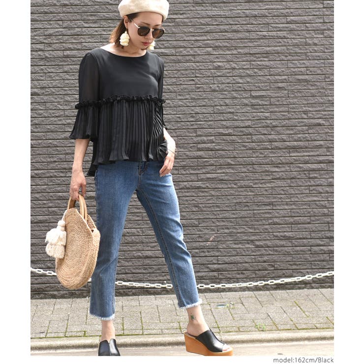 ゴールドアクセントボストン型サングラス(メガネ 眼鏡 アイウェア | coca | 詳細画像11 