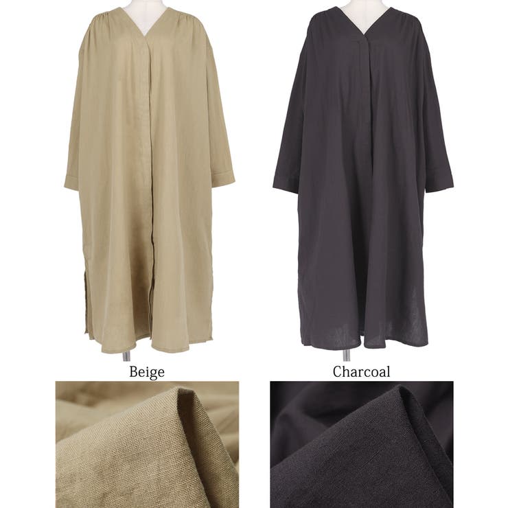 ワンピース レディース 長袖 | coca | 詳細画像17 