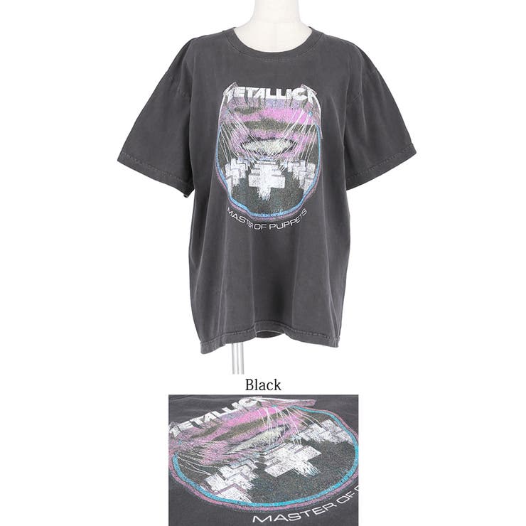UNUSED × LLICA ヴィンテージ加工Tシャツ UNUSEDとBeauty & YouthがMetallicaのビンテージ加工Tシャツを