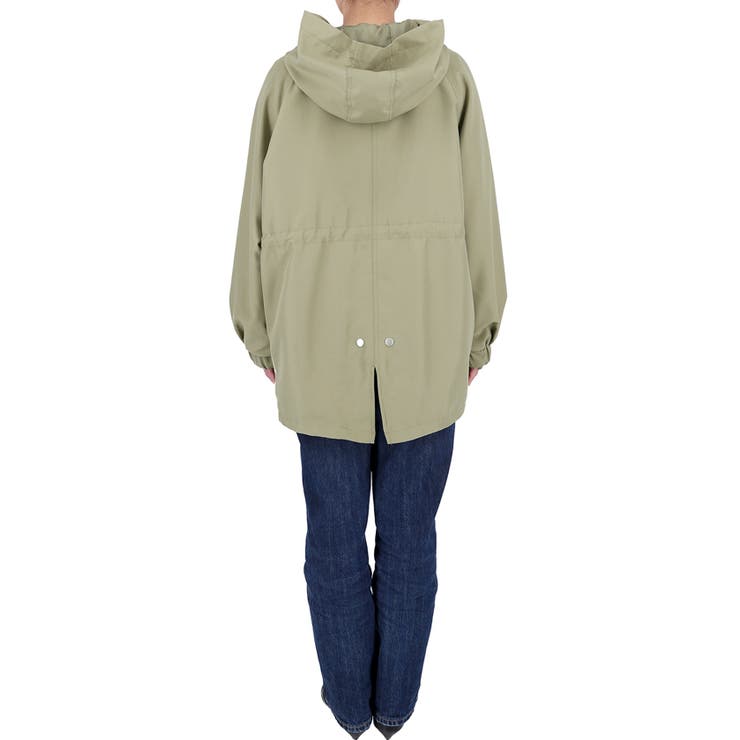 ウエスト絞りバルーンスリーブマウンテンパーカー | coca | 詳細画像5