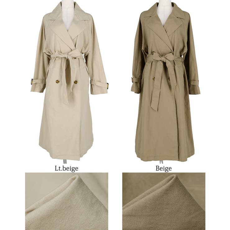 新品・未使用！AMACA ロング トレンチコート kemitコラボ ホワイト 新品・未使用！AMACA ロング トレンチコート kemitコラボ ホワイト