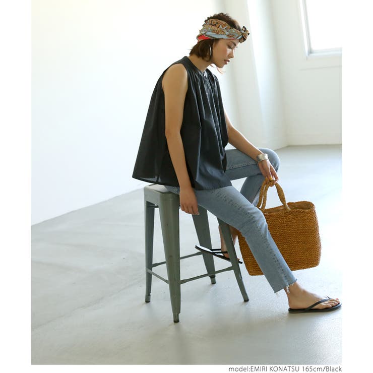 ブラウス レディース ノースリーブ | coca | 詳細画像13 