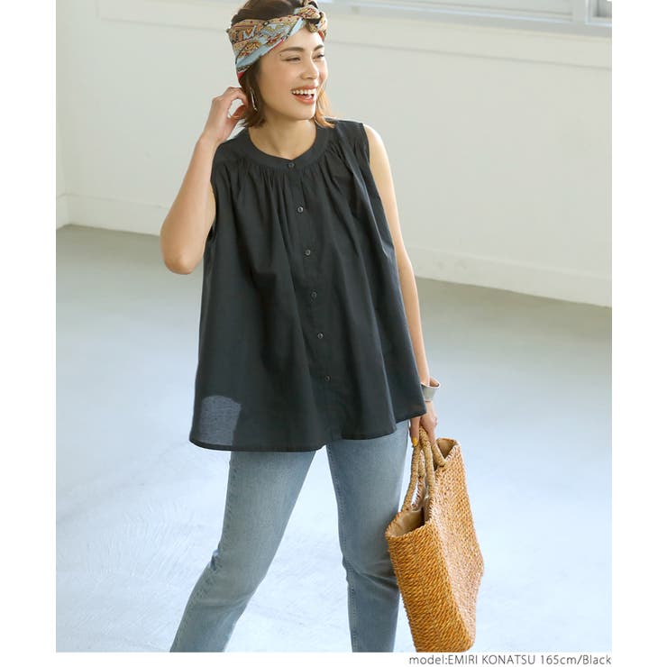 ブラウス レディース ノースリーブ | coca | 詳細画像14 